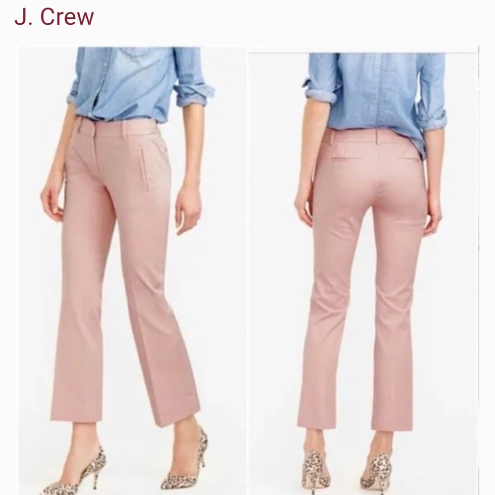 COPY - J Crew Teddie Pant with wide ankles as shown